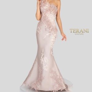 Terani Couture  designer mother of the bride dress